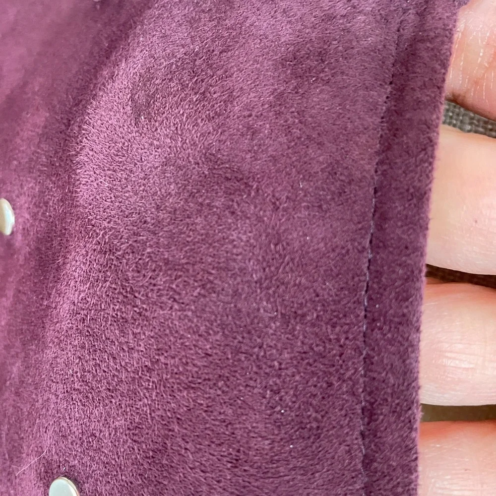 NWT Cache Rasin-Colored Suede Jacket - Picture 12 of 12